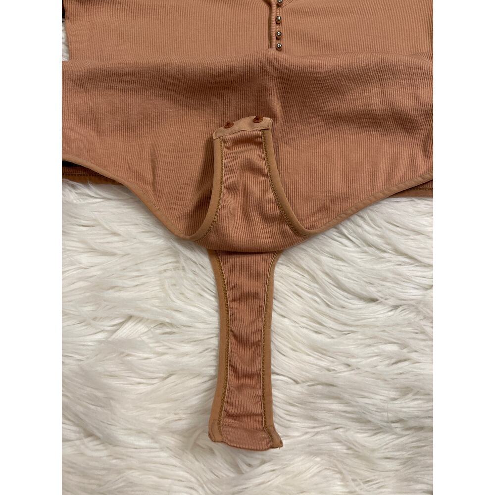 Marciano stretch ribbed buttery soft thong bodysuit L - Picture 7 of 7
